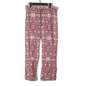 Hester & Orchid Hippie Boho Festival Pants Wide Leg Stretch Medium Loungewear